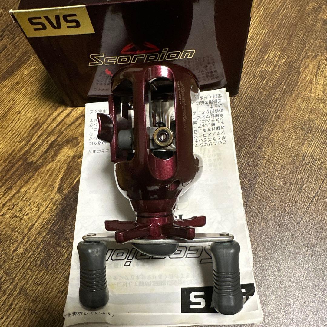 美品　シマノ スコーピオン1501 希少　左巻き　動作良好