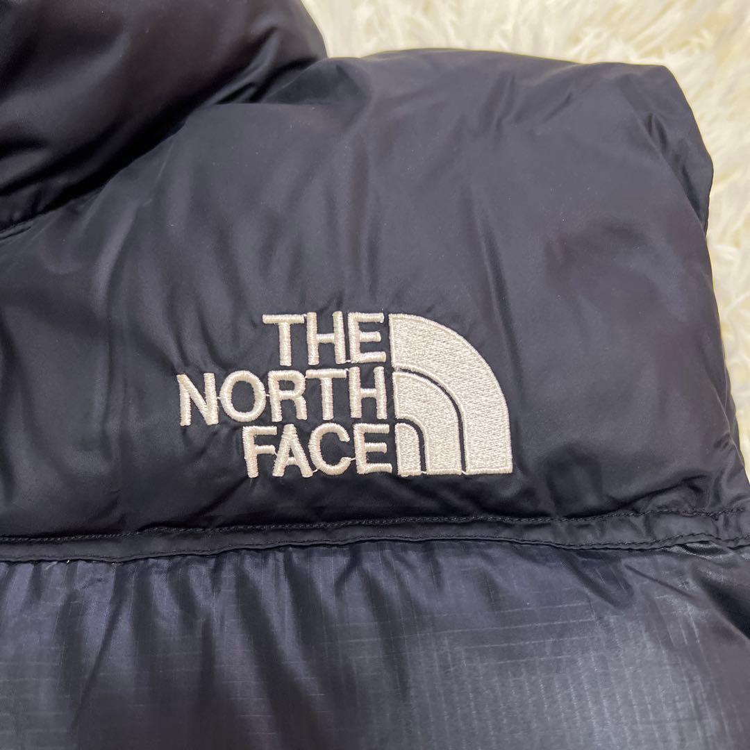 【良品】ザ ノースフェイス♪ヌプシ ダウンベスト 700フィル M