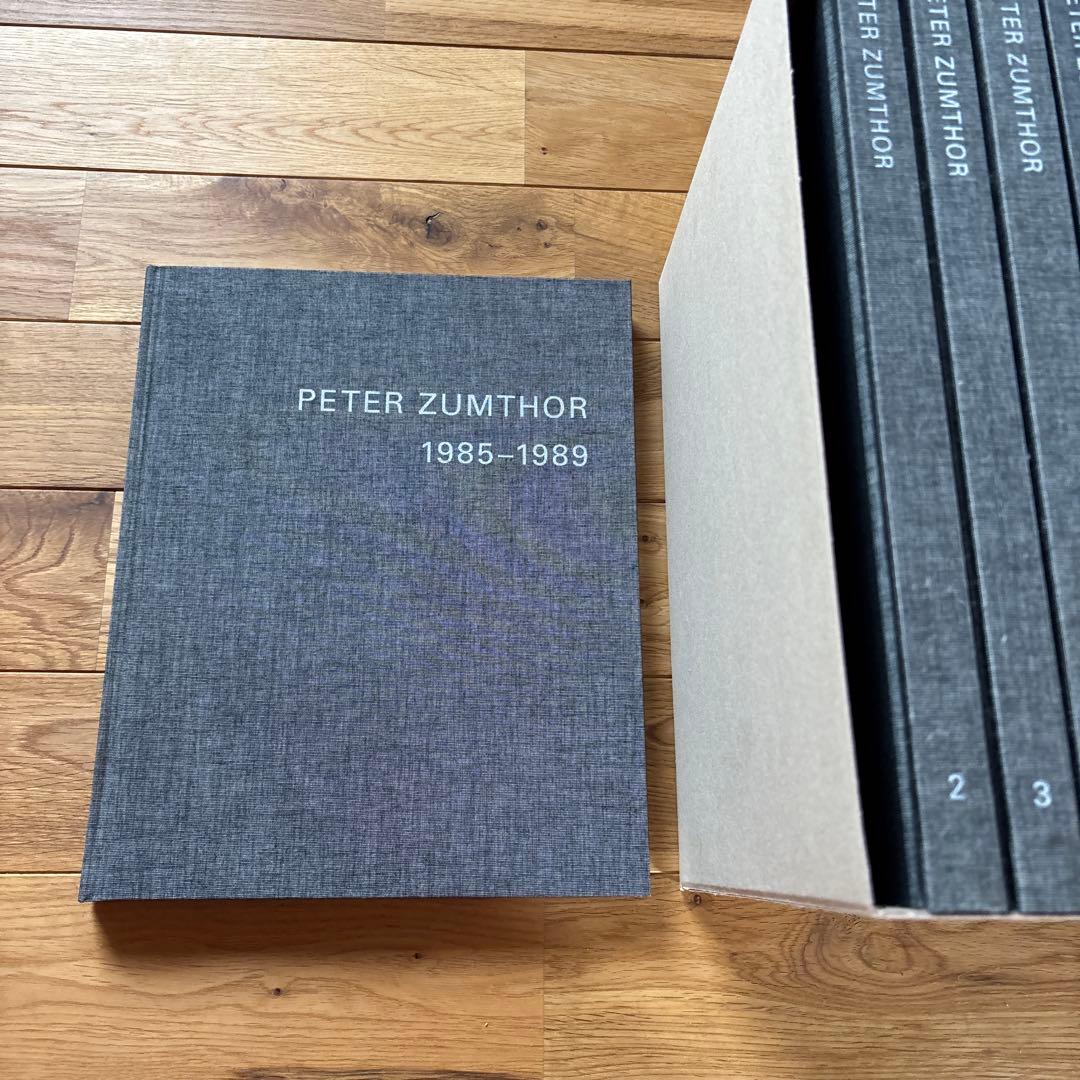 Peter Zumthorピーターズントー　作品図録五冊　新品未使用　美品！