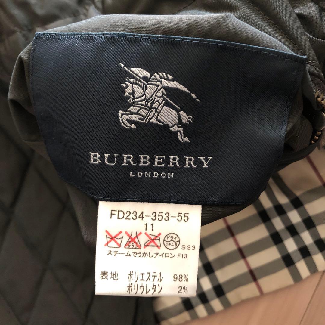 BURBERRY LONDON バーバリーロンドン ダウンベスト ブラック