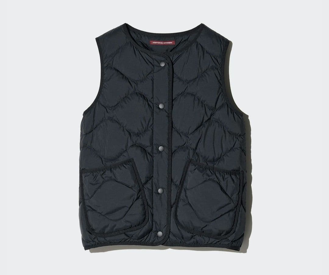 再出品COMPTOIR DES COTONNIERSウルトラライトダウンベスト