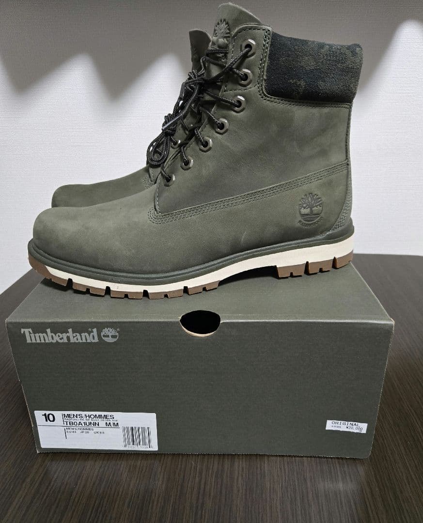 ティンバーランドTB0A1UNN ラドフォード 6インチブーツ - グリーン