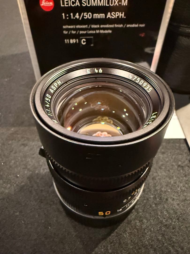 【極美品】LEICA SUMMILUX-M 50mm f/1.4 ASPH.