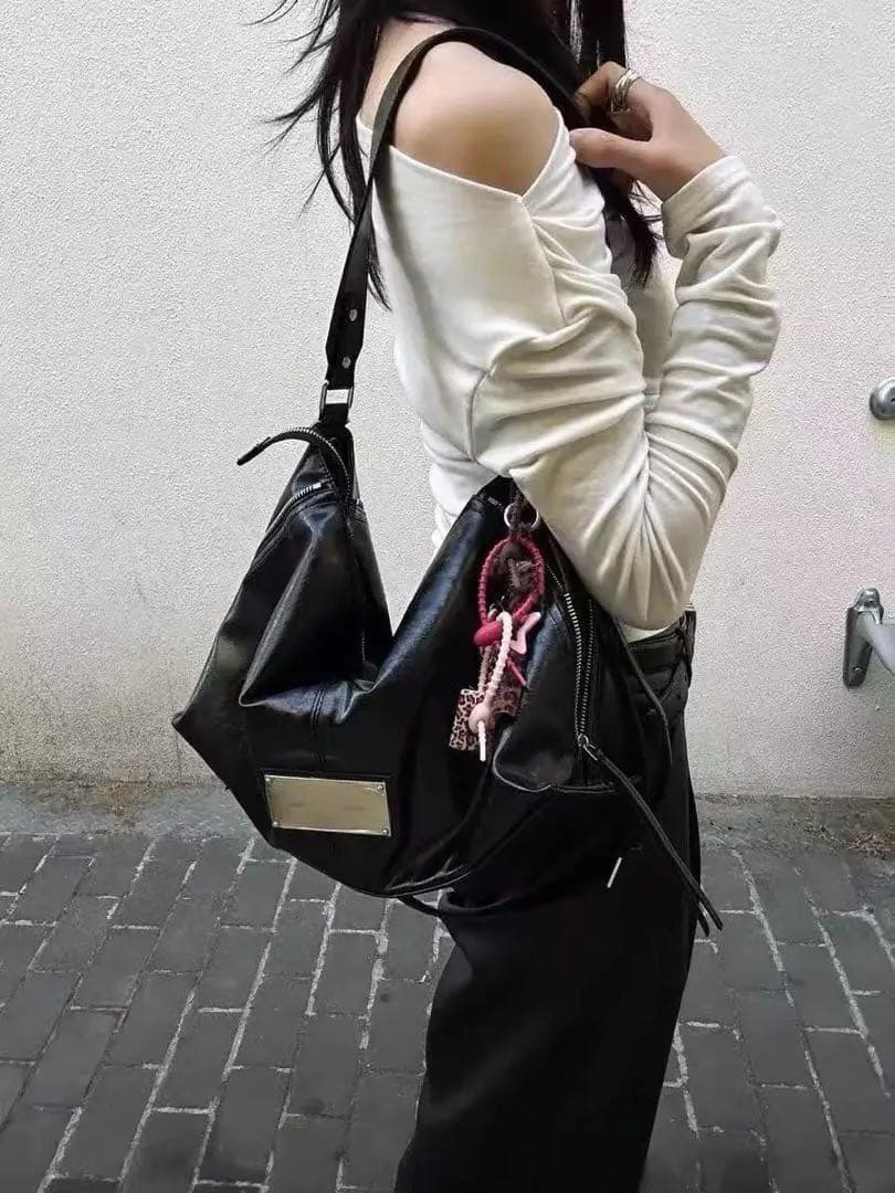 Matin Kim SIDE ZIPPER TWO WAY BAG バッグ 韓国