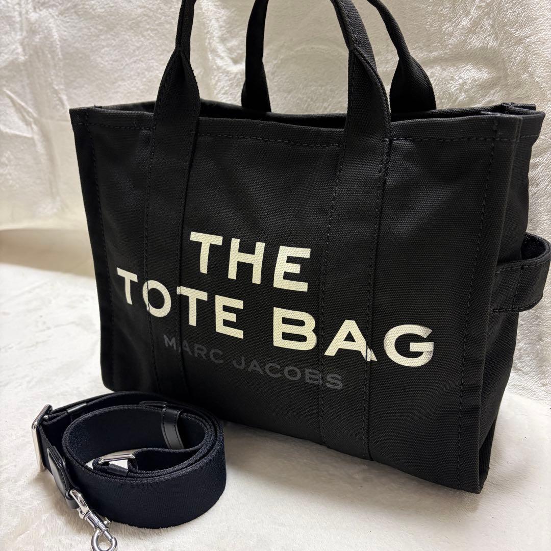 マークジェイコブス ザ トートバッグ ラージ 肩掛け ブラック 黒 L 2way
