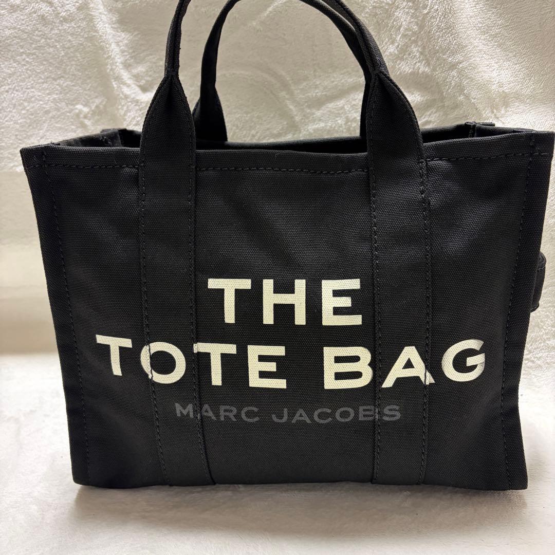 マークジェイコブス ザ トートバッグ ラージ 肩掛け ブラック 黒 L 2way