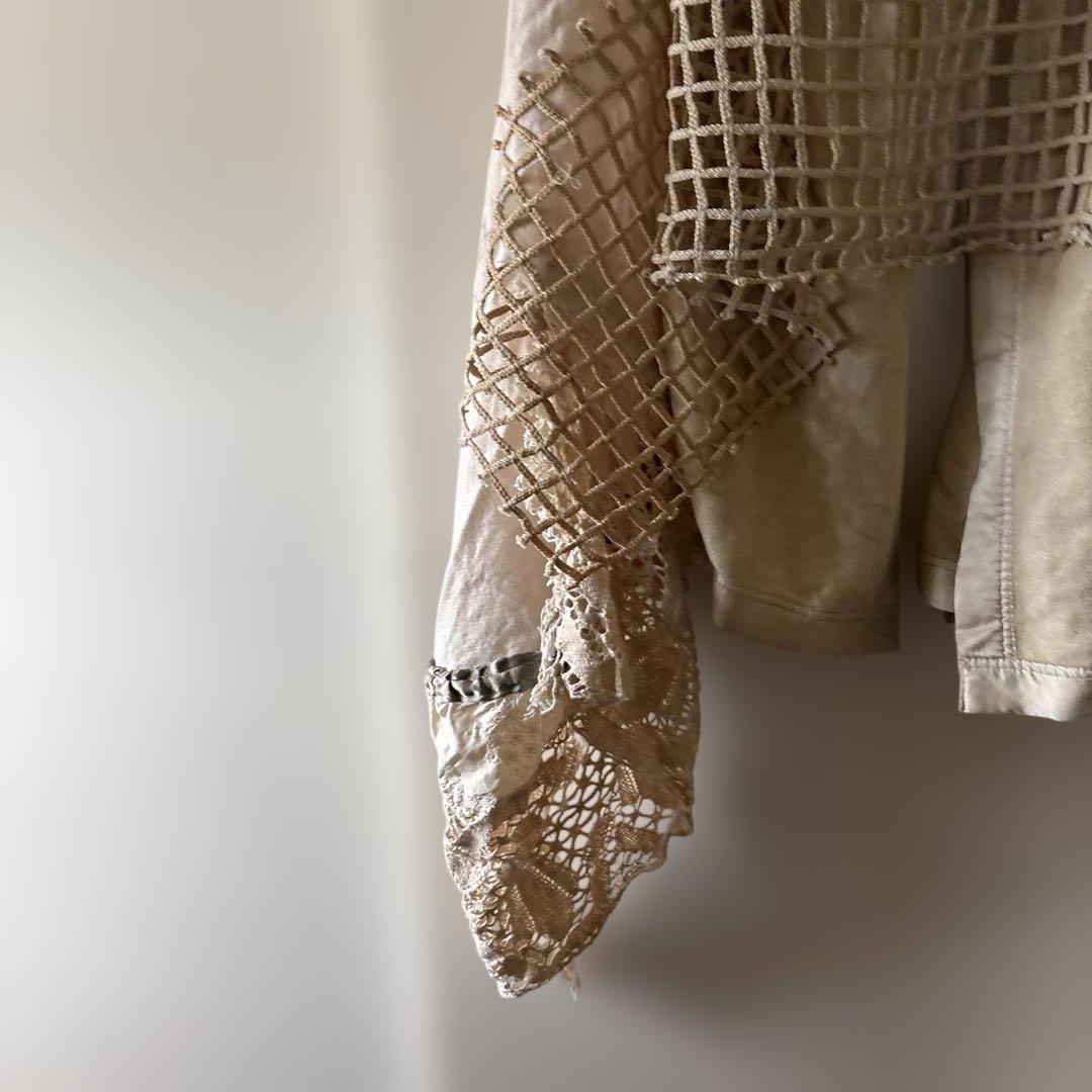 aratama アラタマさんの大判ストール　ジレ