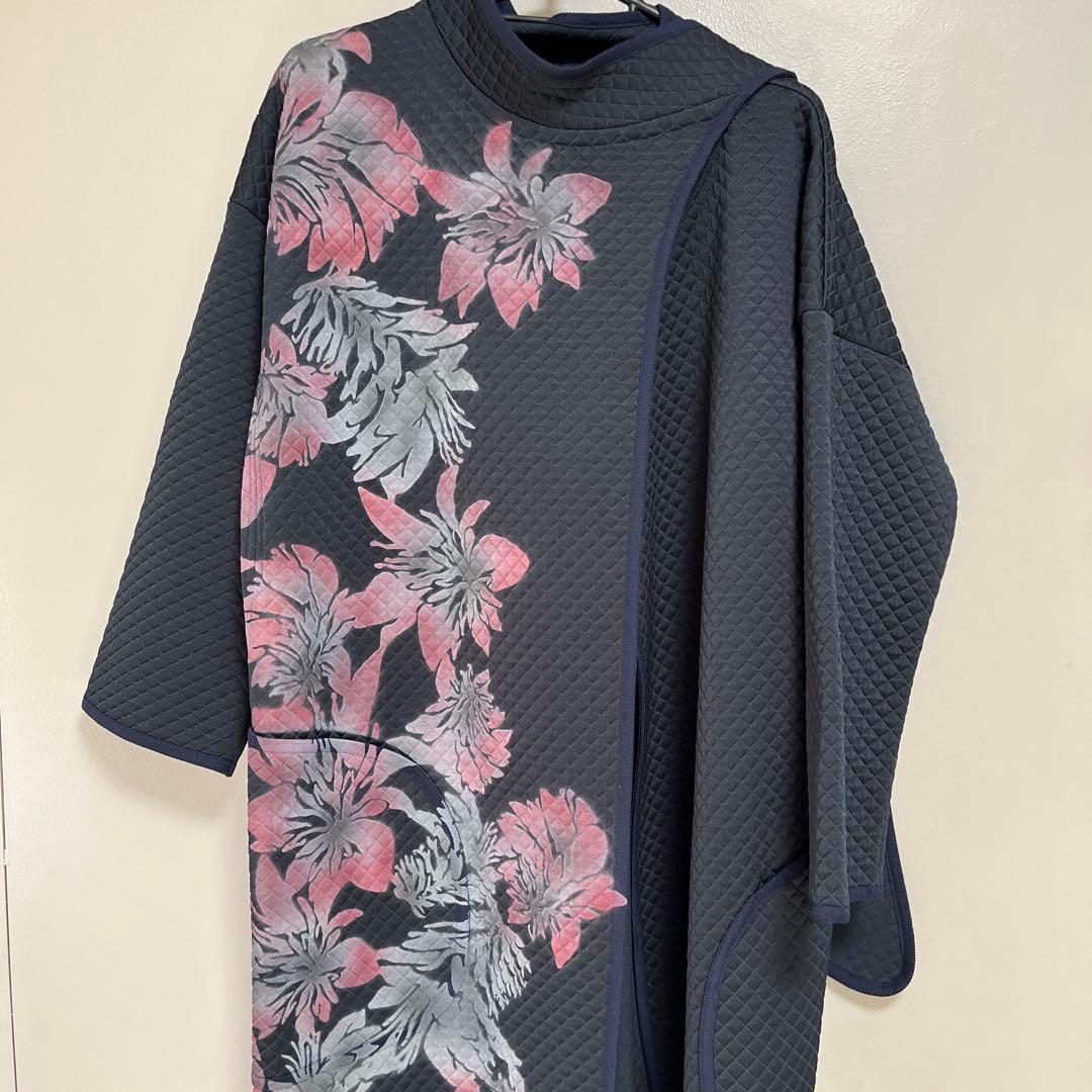 18:00までのお値段美品沖縄デザイナーズブランドYokangフリーサイズコート