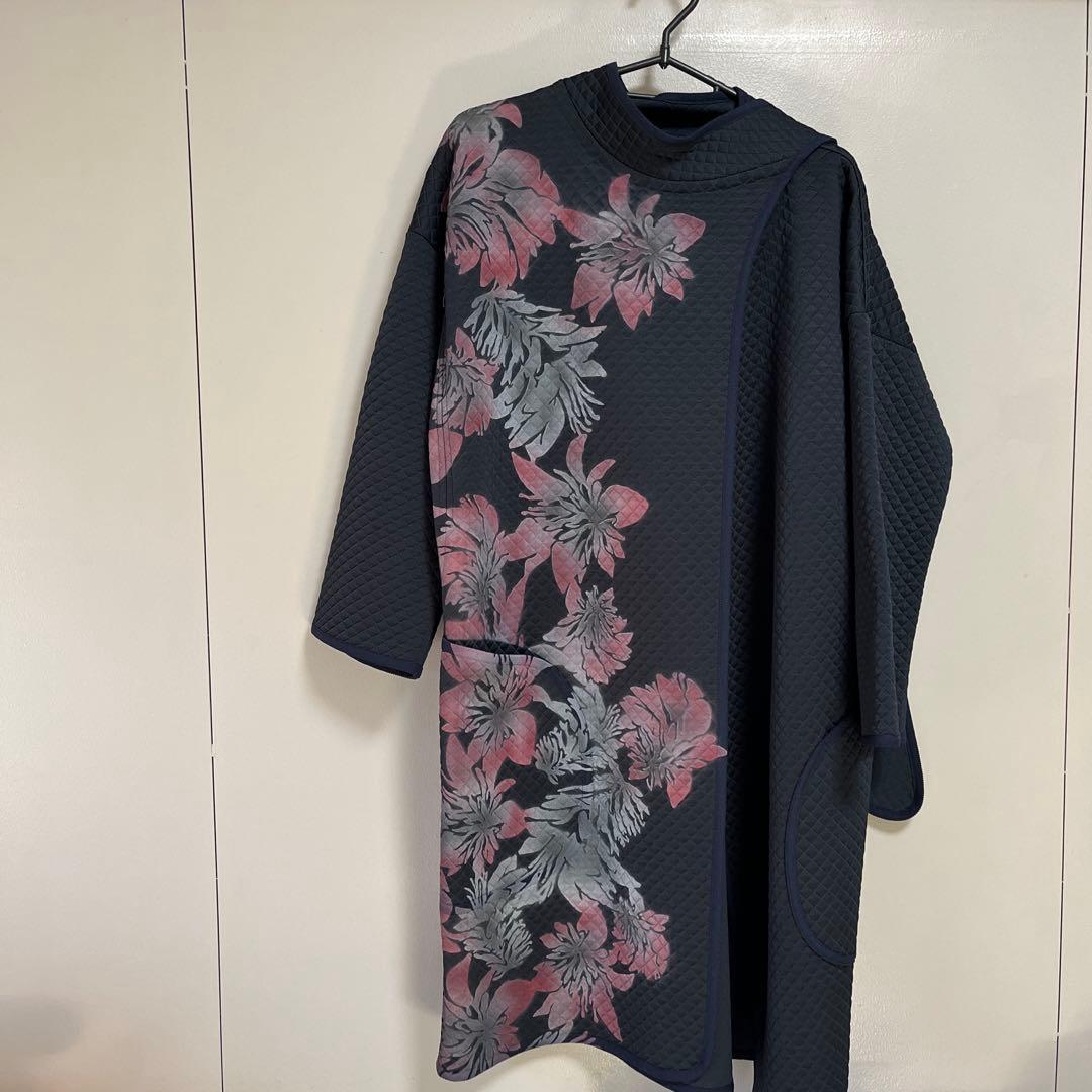 18:00までのお値段美品沖縄デザイナーズブランドYokangフリーサイズコート