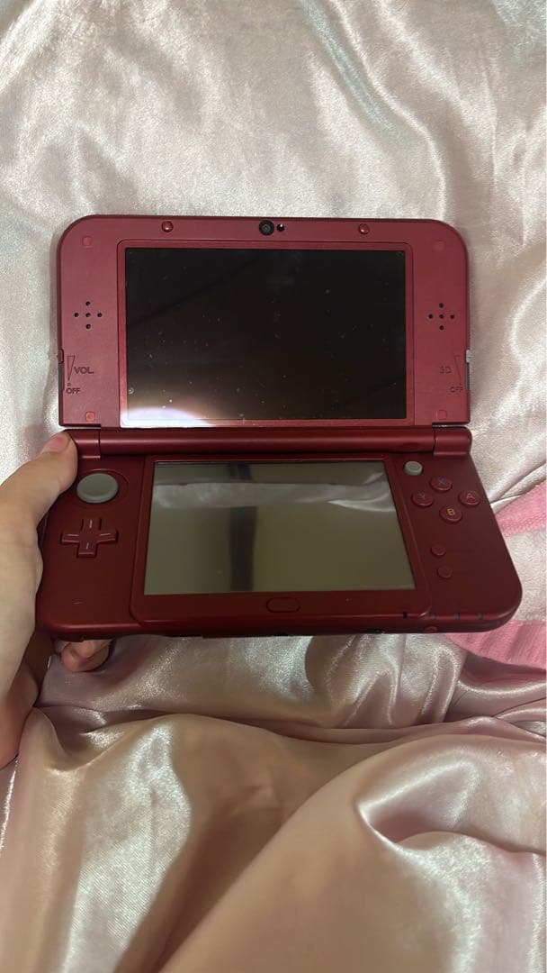 new 任天堂3DSLL メタリックレッド