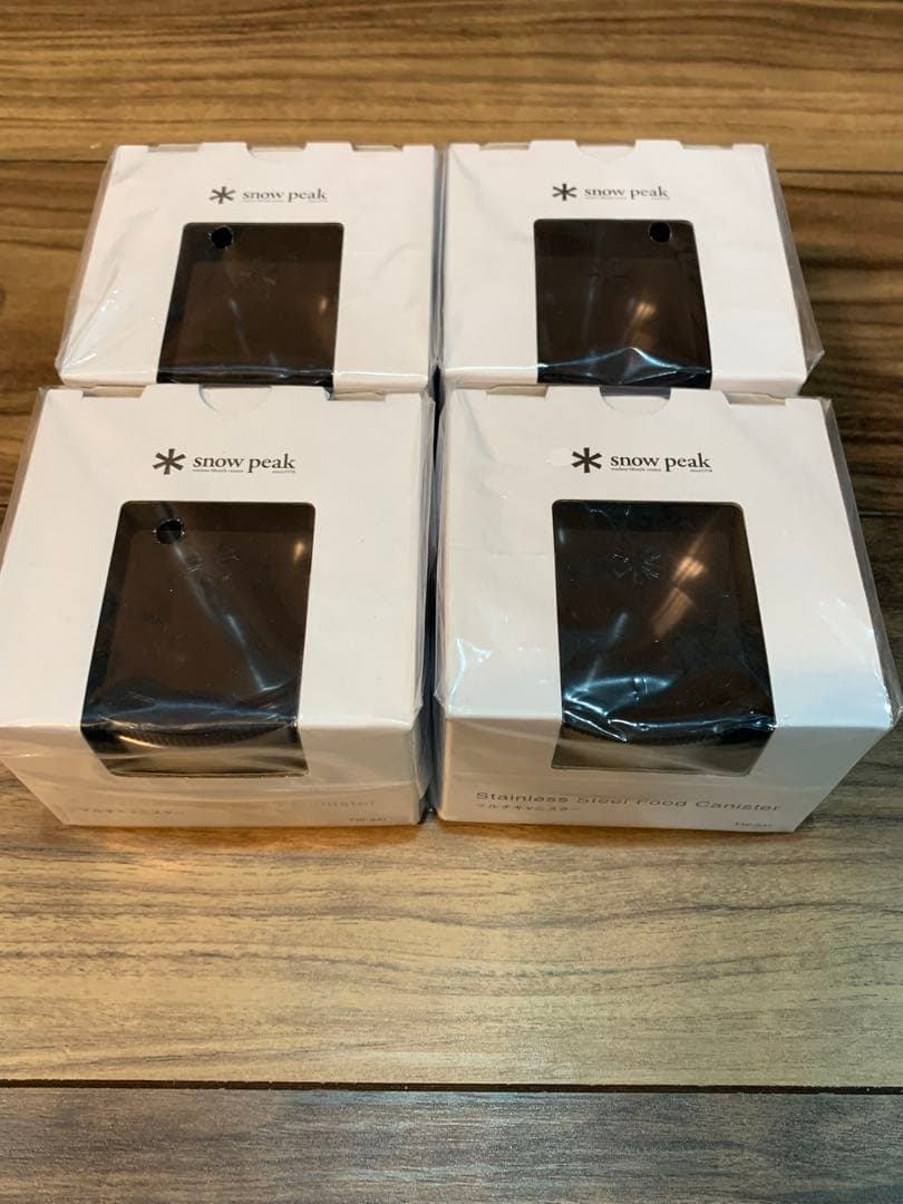 スノーピーク マルチキャニスター 4個セット
