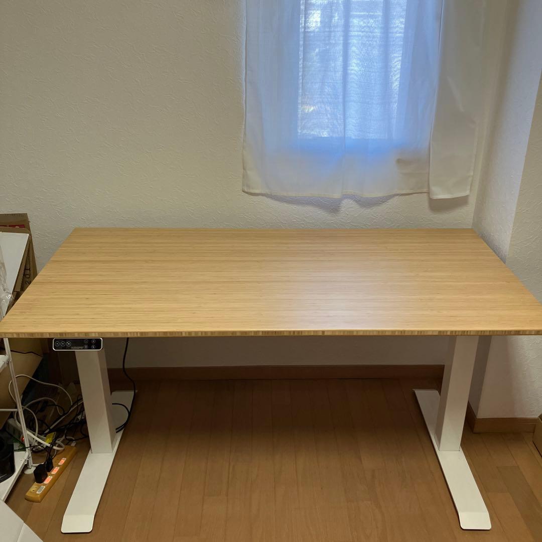 FlexiSpot フレキシスポット E7 天板/竹 140x70