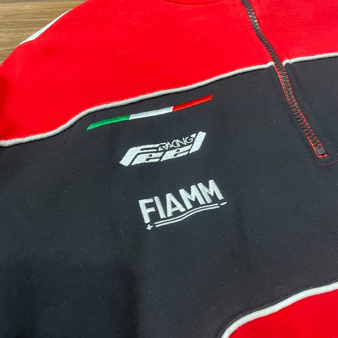 【美品】DucatiCORSEスポンサー付き　ジッパー付きトレーナー　正規品