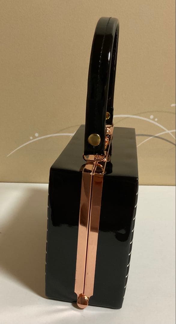 【美品】エナメル 7歳 七五三草履バッグ小物セット