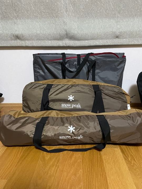 スノーピークエントリーパックTT(タープ込)とヴォールド用マットシートセット