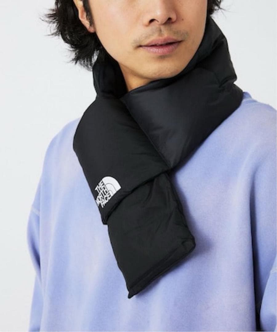 ノースフェイス ヌプシマフラー NN72312(ブラック)