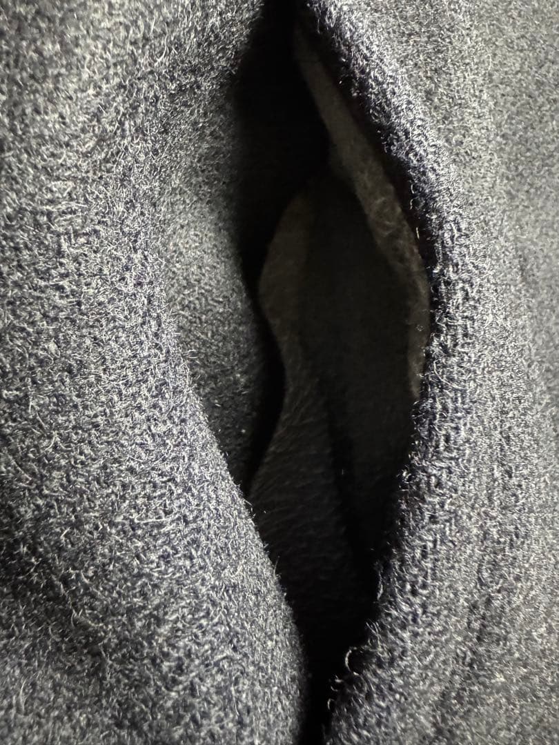 【極美品】NEWYORKER　Pコート　日本製　中綿キルティング　希少　Lサイズ