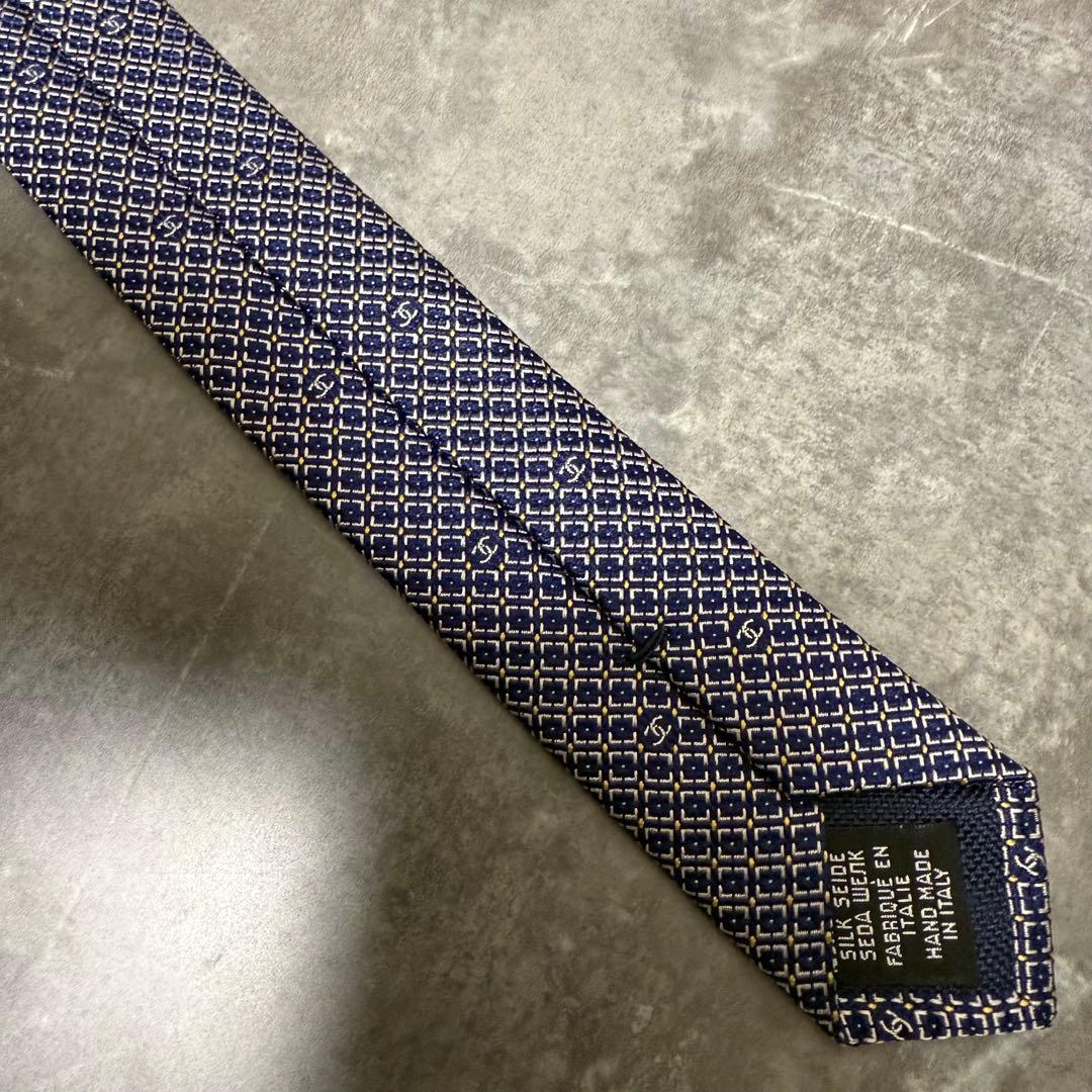 【✨極美品✨】CHANEL シャネル ネクタイ ココマーク シルク ビジネス