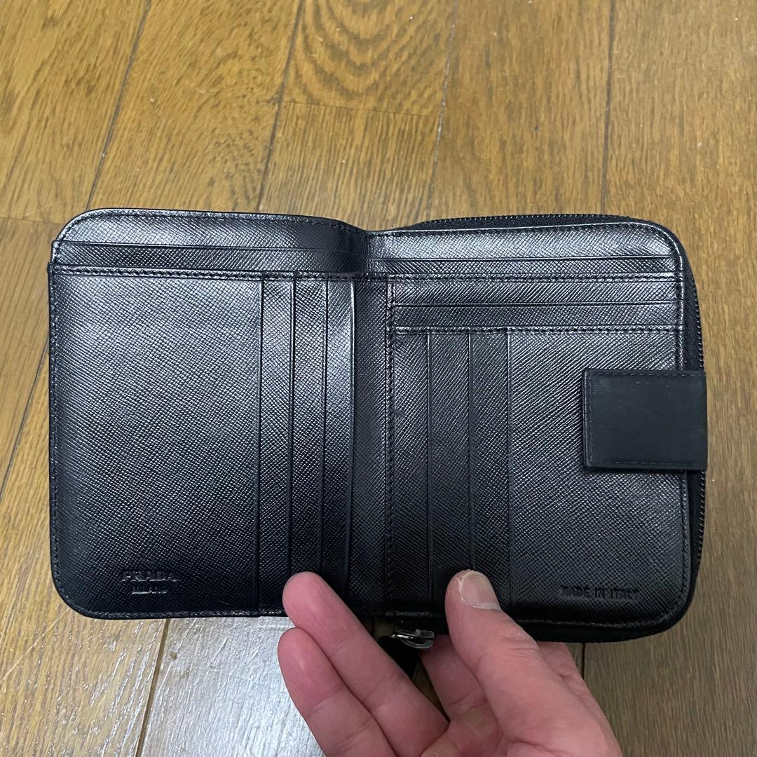 リンクス様　PRADA プラダ ナイロン コンパクトウォレット w4