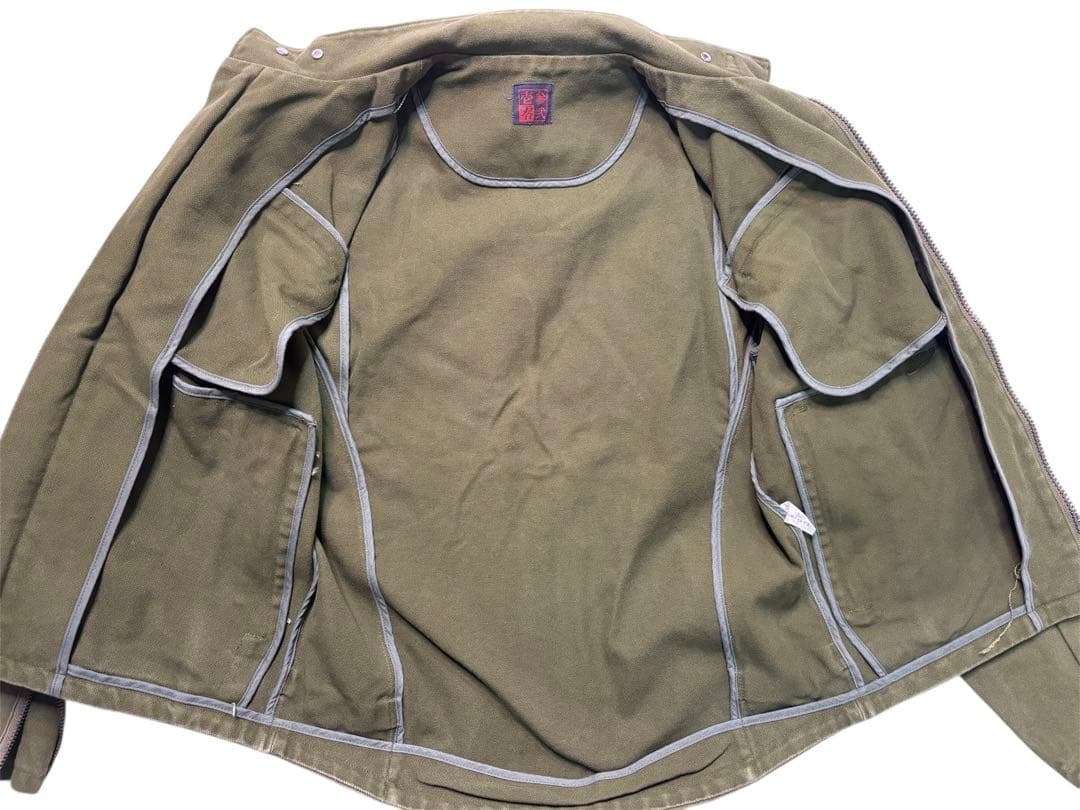 KAMIKAZE ATTACK フライトジャケット　零戦　カーキ　本格ライダース