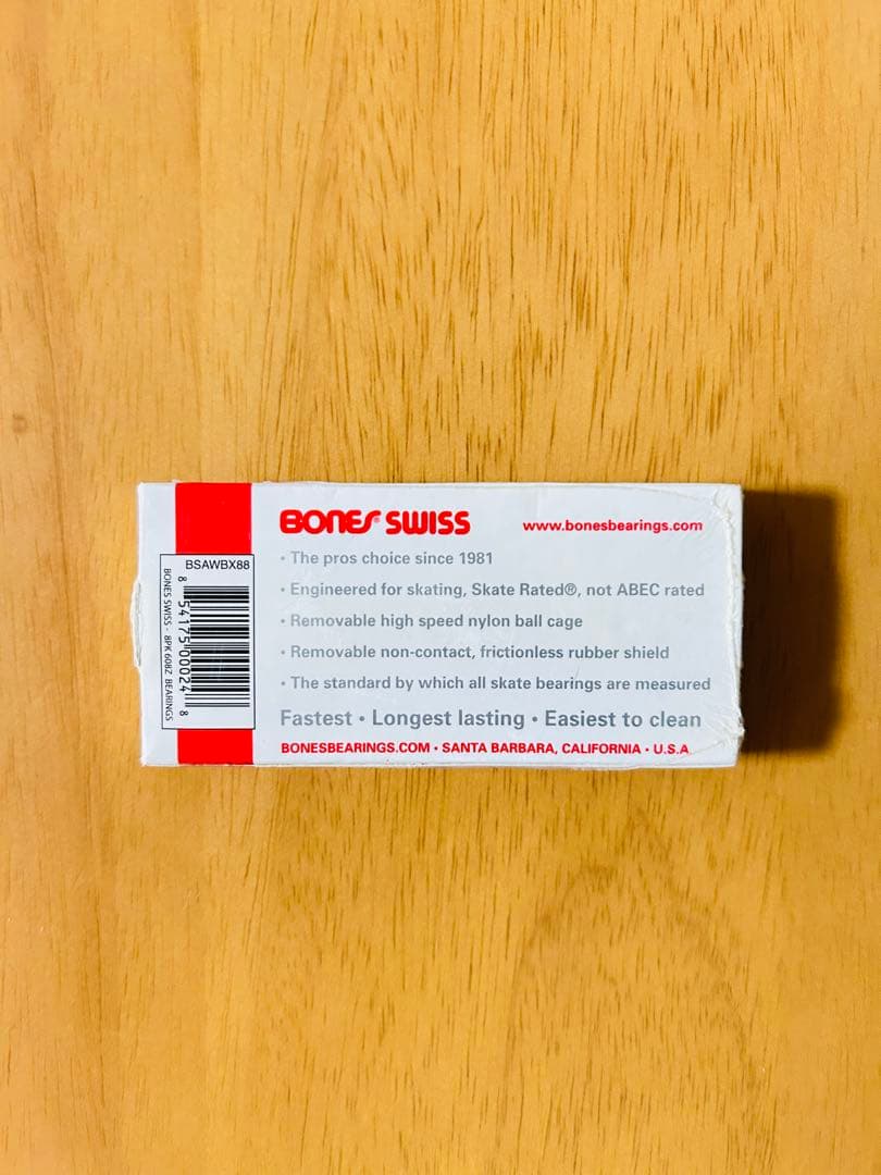 BONES SWISS ベアリング　スケートボード