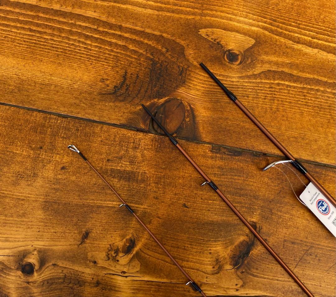 トラウトロッド　パックロッド　スピニングロッド　渓流釣り　天然木グリップ　源流