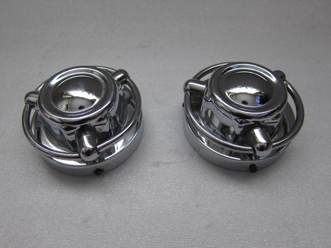 ガソリンタンクキャップカバー　ハーレーショベルFLHで使用してました。サザエ