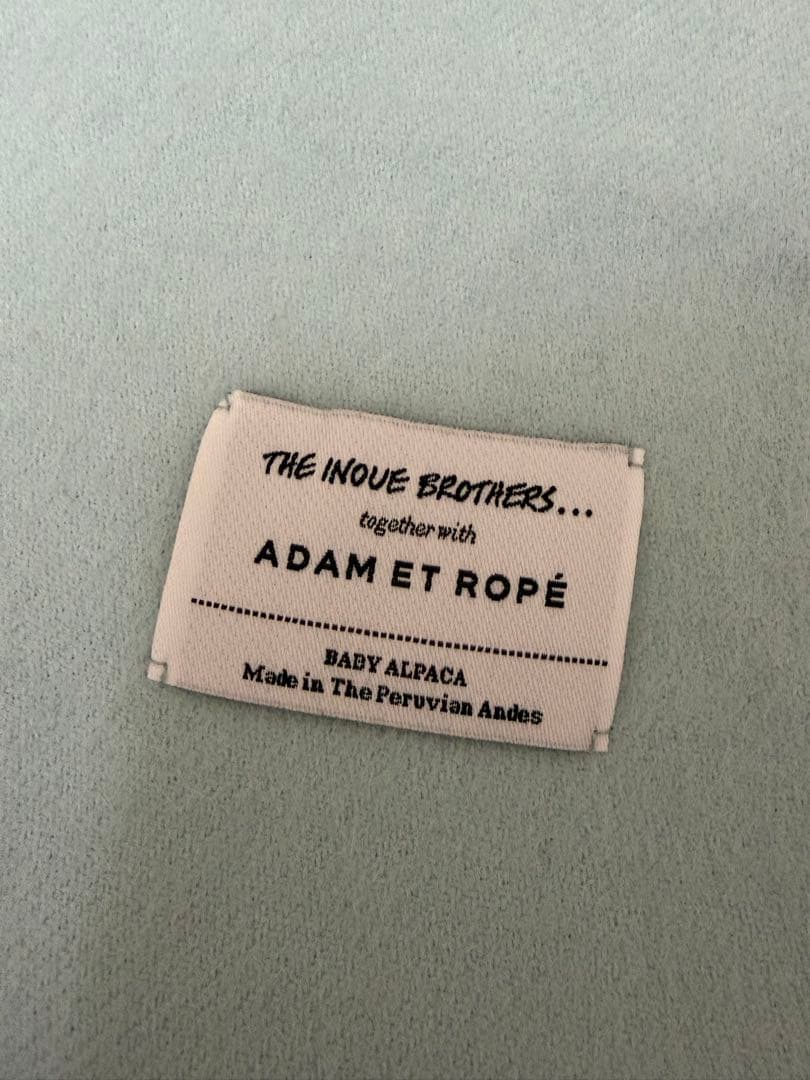 THE INOUE BROTHERS別注アダムエロペ 大判ストール　マフラー