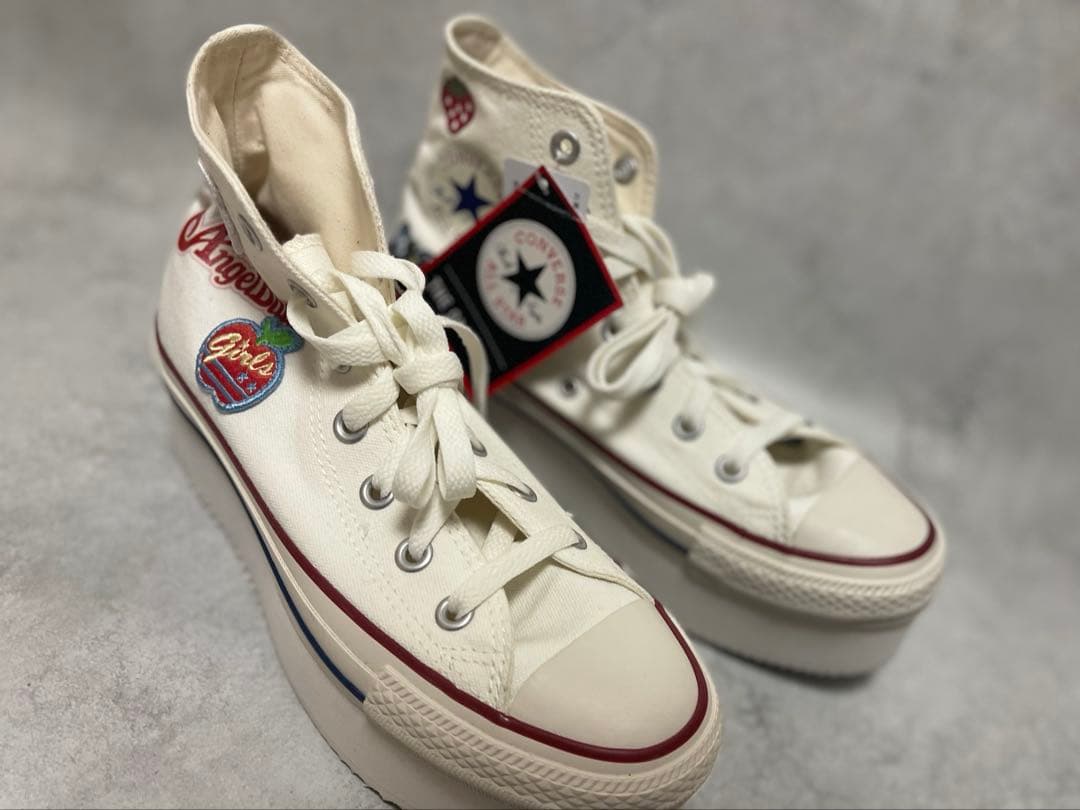 24.5cmエンジェルブルー 厚底スニーカー ナカムラくん Y2K 平成レトロ