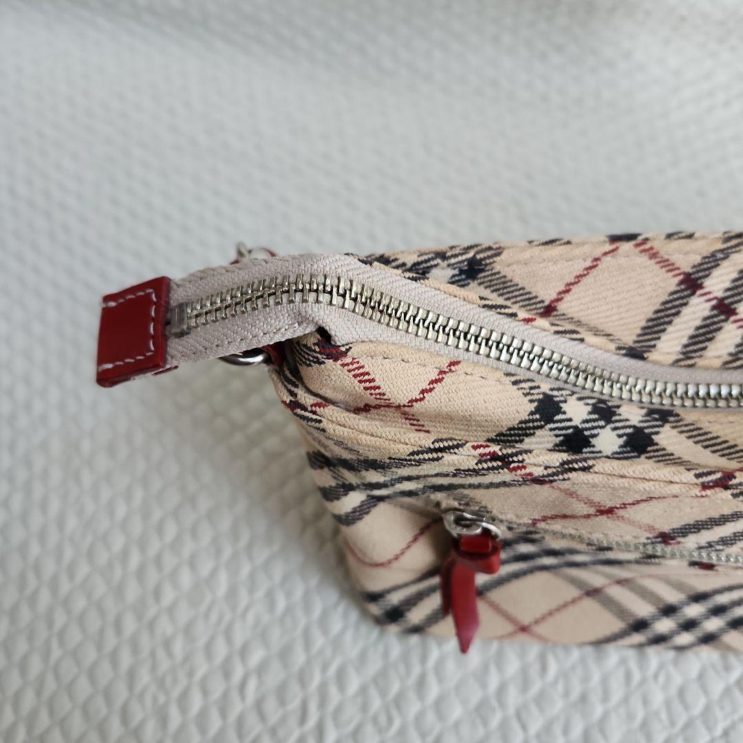 BURBERRY　バーバリーブルーレーベル　ノバチェック　ショルダーバッグ