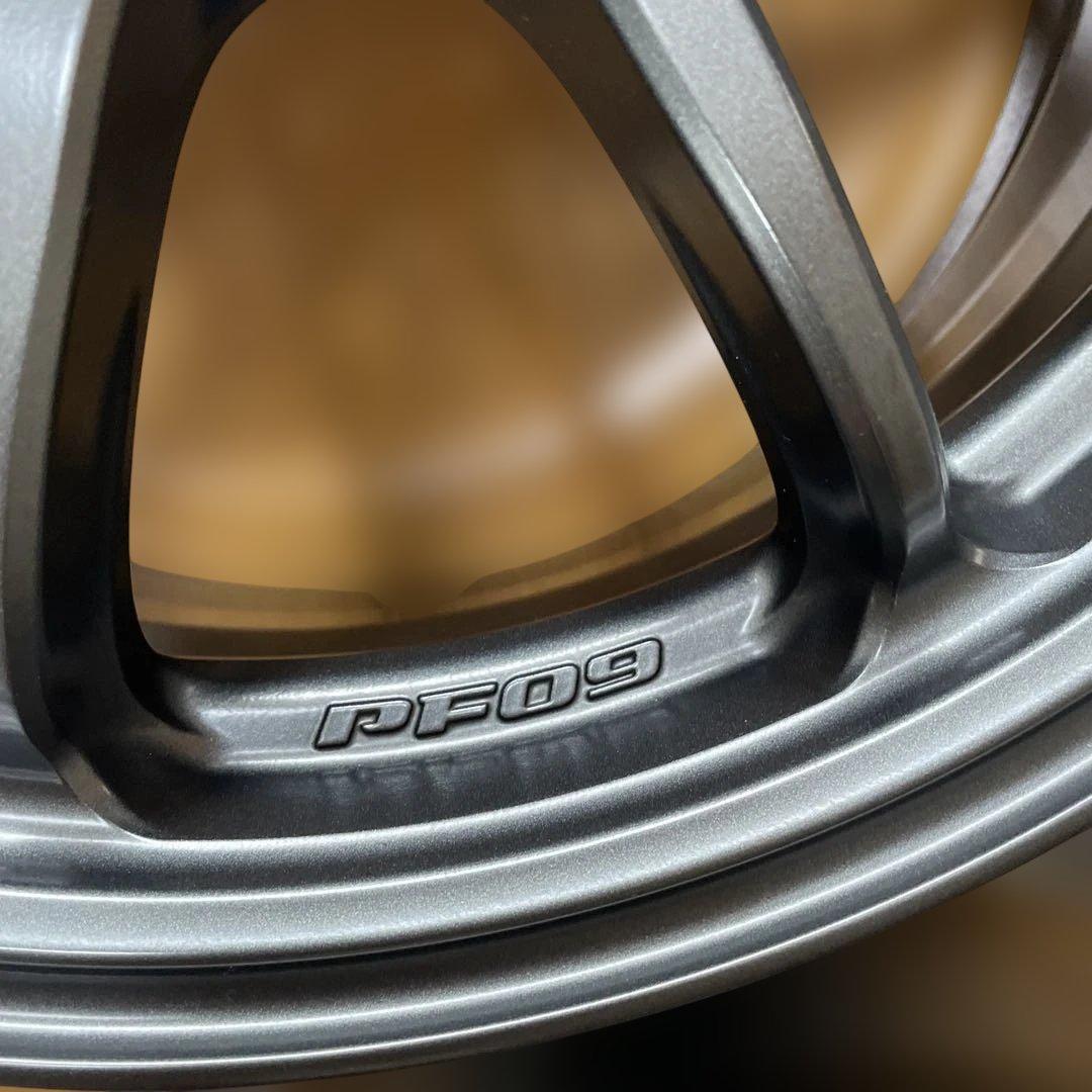 エンケイホイール16インチ7j4穴PCD100 インセット45.PF09.2本