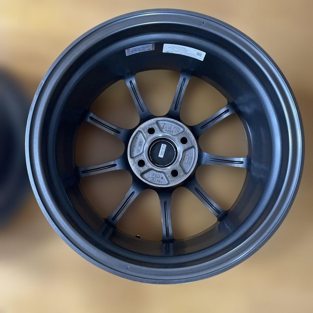 エンケイホイール16インチ7j4穴PCD100 インセット45.PF09.2本