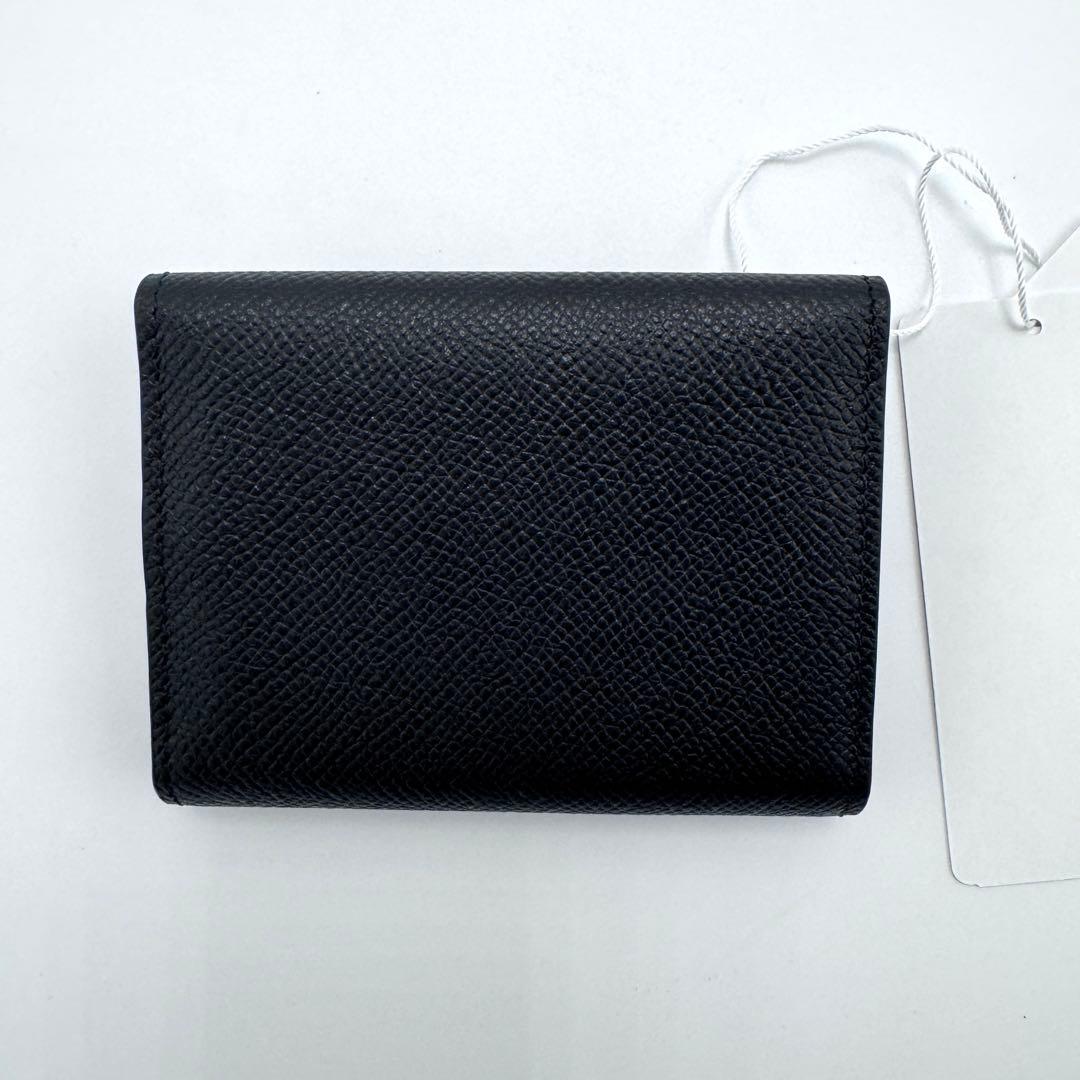 未使用☆メゾンマルジェラ 4ステッチ 三つ折り財布 トライフォールド ウォレット