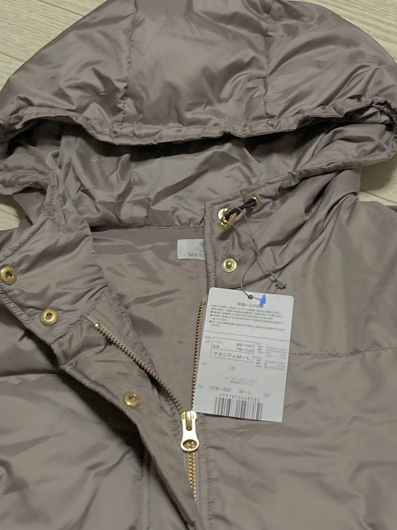 ワコールマタニティ ダッカー付ダウンママコート 定価63800円　VCW-662