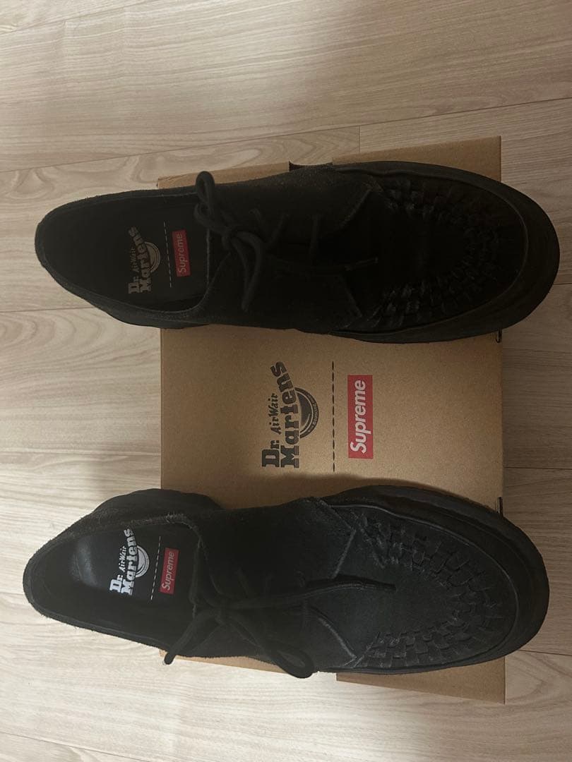 靴 Supreme Dr. Martens Suede Ramsey Creeper