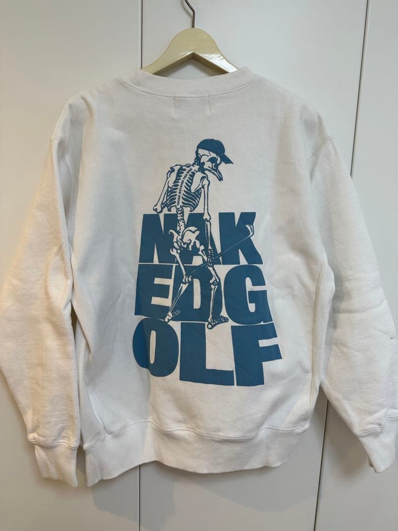 NAKED GOLF ネイキッドゴルフ 裏起毛 スウェット トレーナー