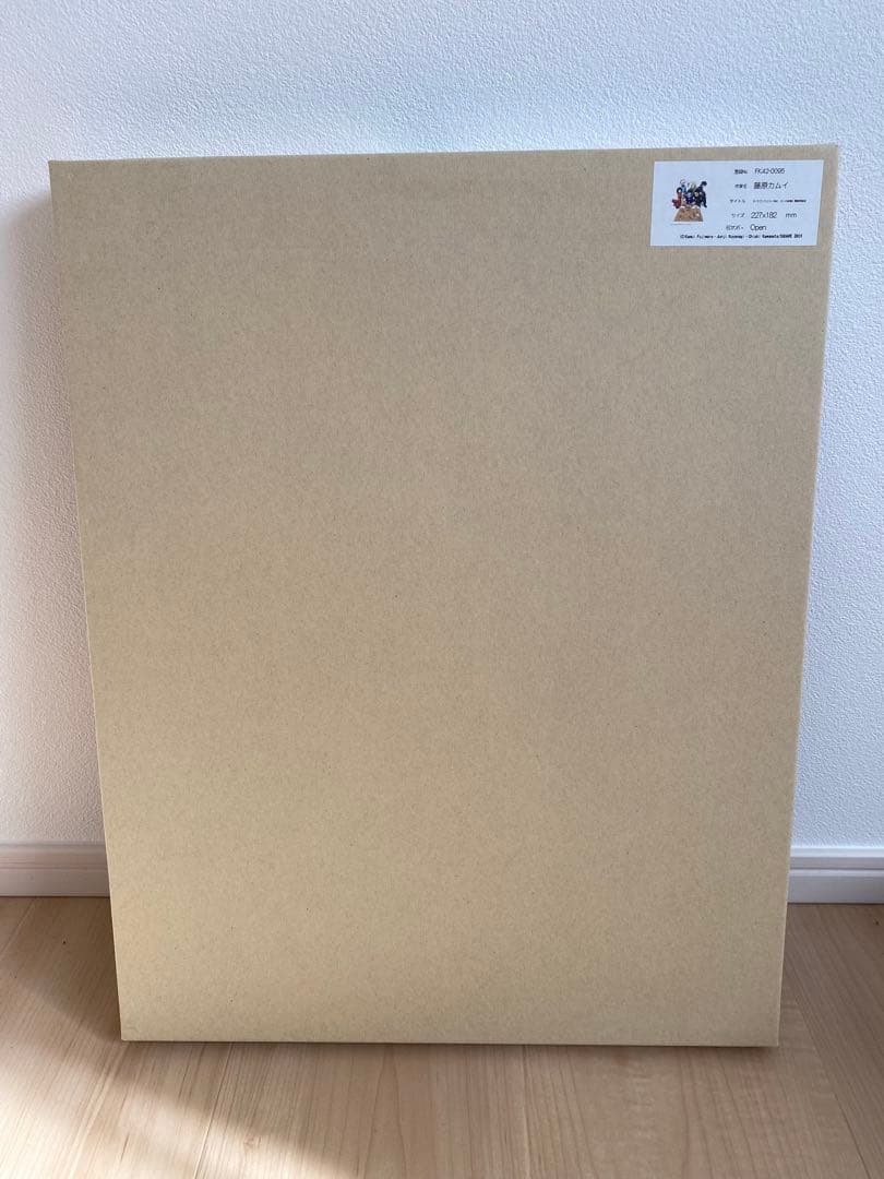 藤原カムイ先生直筆サイン入りロト天展限定複製原画