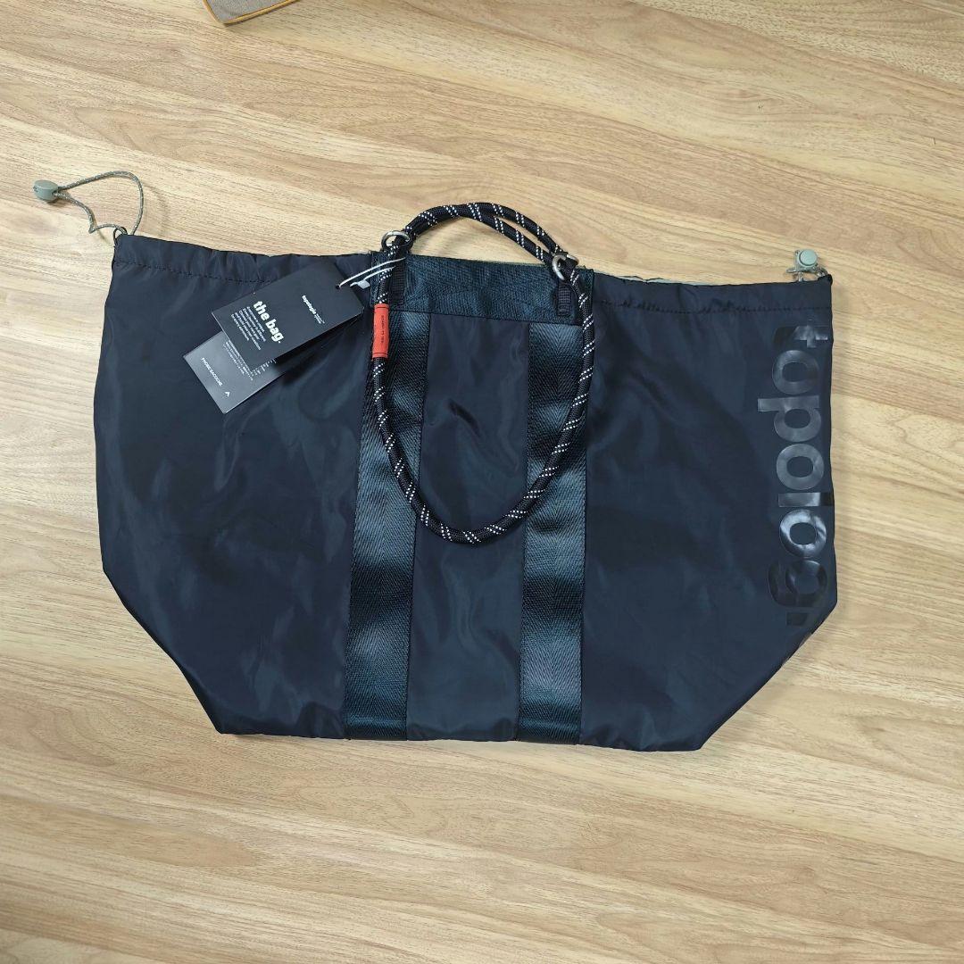 topologie トポロジー メッシュポケット付きショルダーバッグ グリーン