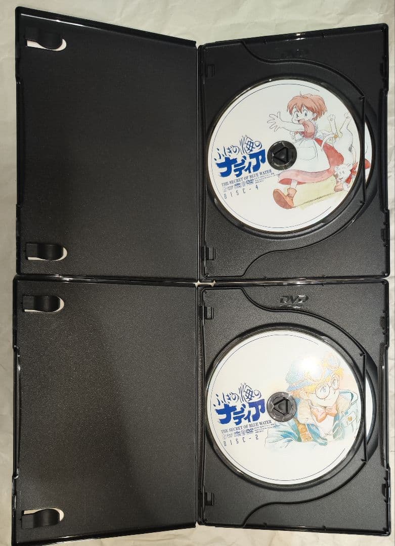 中古　ふしぎの海のナディア DVD-BOX　視聴確認済み