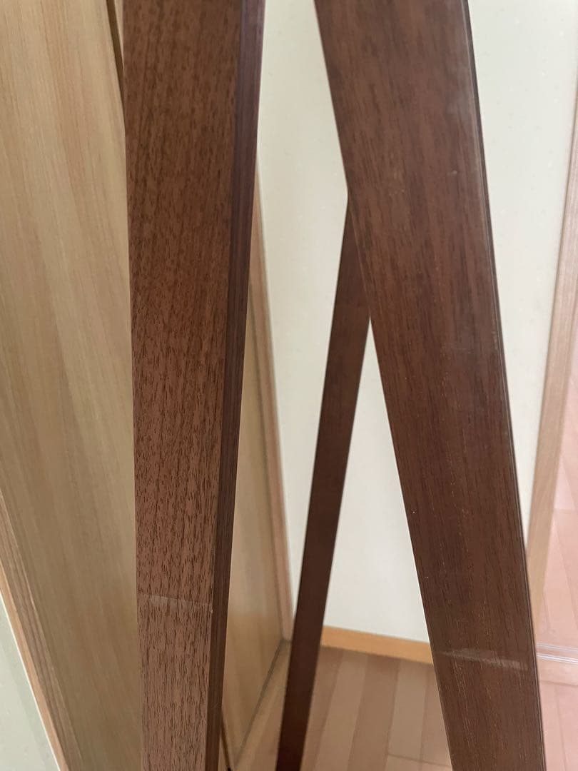 無印良品　ウォールナット　木製ハンガーラック