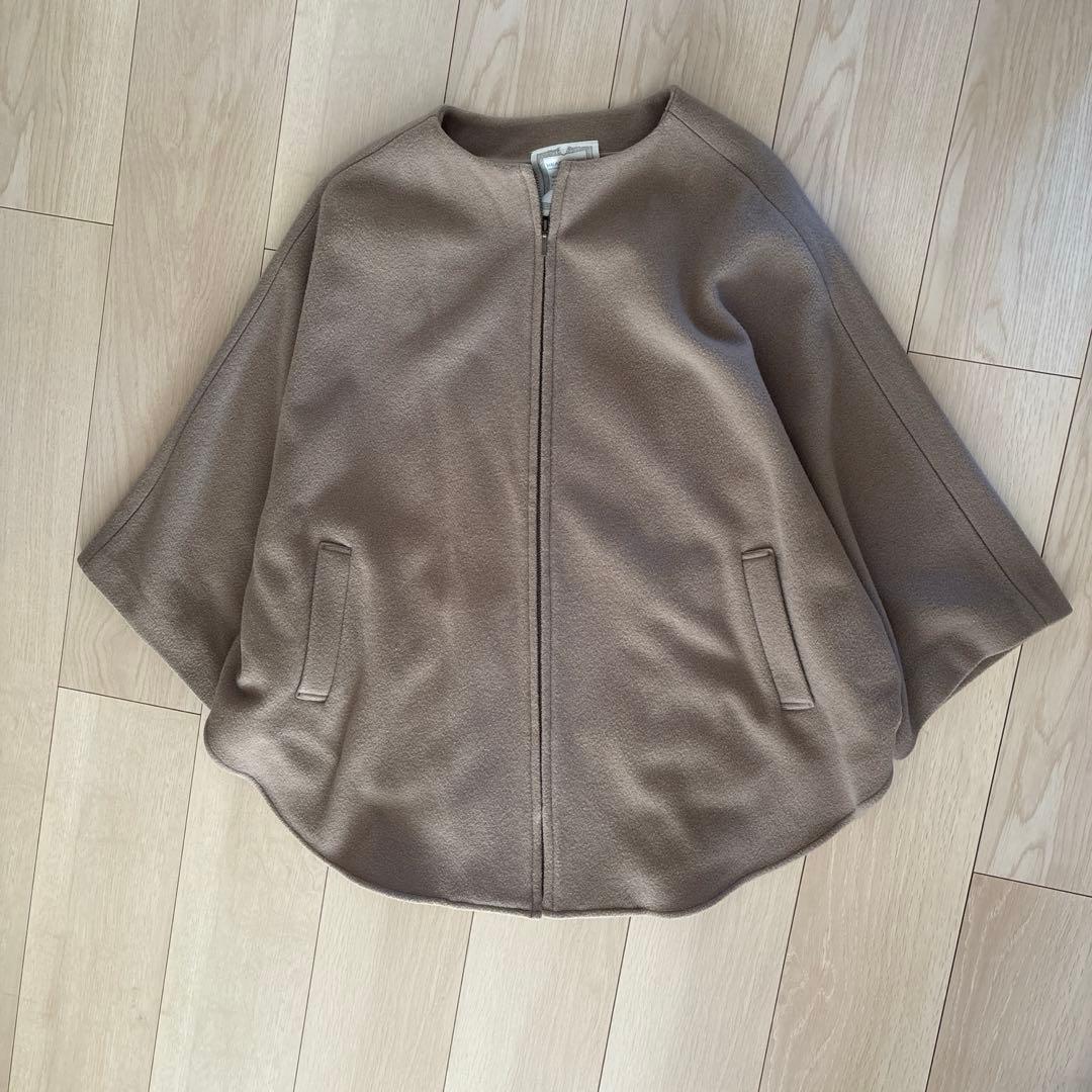 ビアズリー beardsley ウールポンチョ