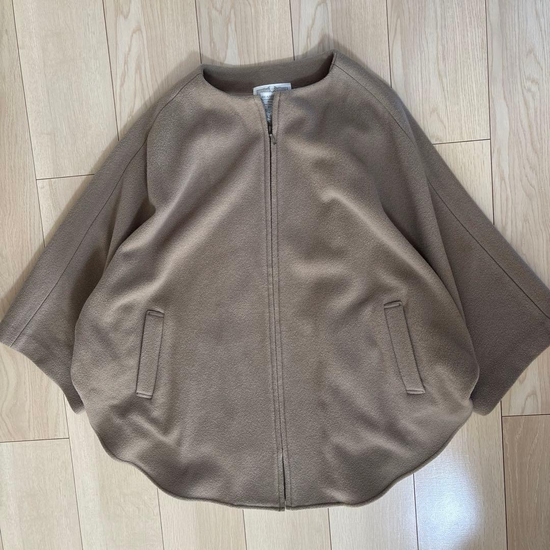 ビアズリー beardsley ウールポンチョ