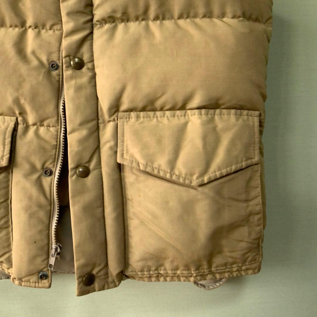 美品 L.L.Bean エルエルビーン ダウンベストS 米国製 日本サイズM程度