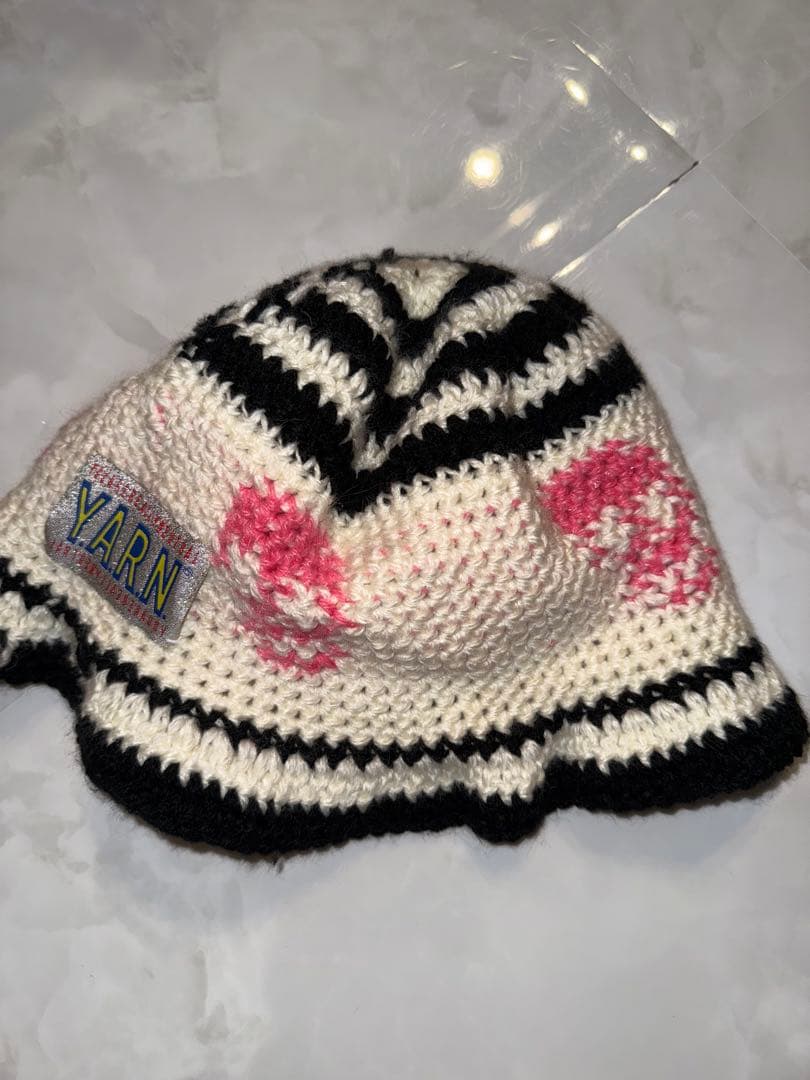 Y.A.R.N. ニットハット　ドクロ　itimi