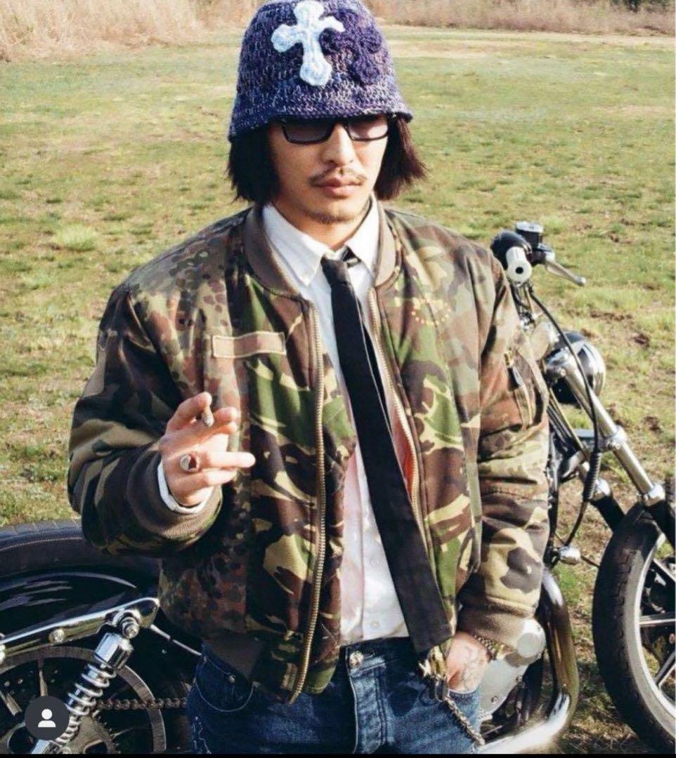 Y.A.R.N. ニットハット　ドクロ　itimi