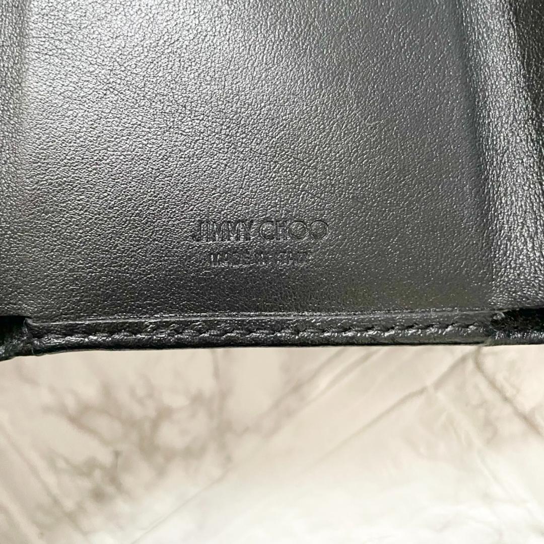 未使用級✨ジミーチュウ 三つ折り財布 スタッズ コンパクトウォレット　レア