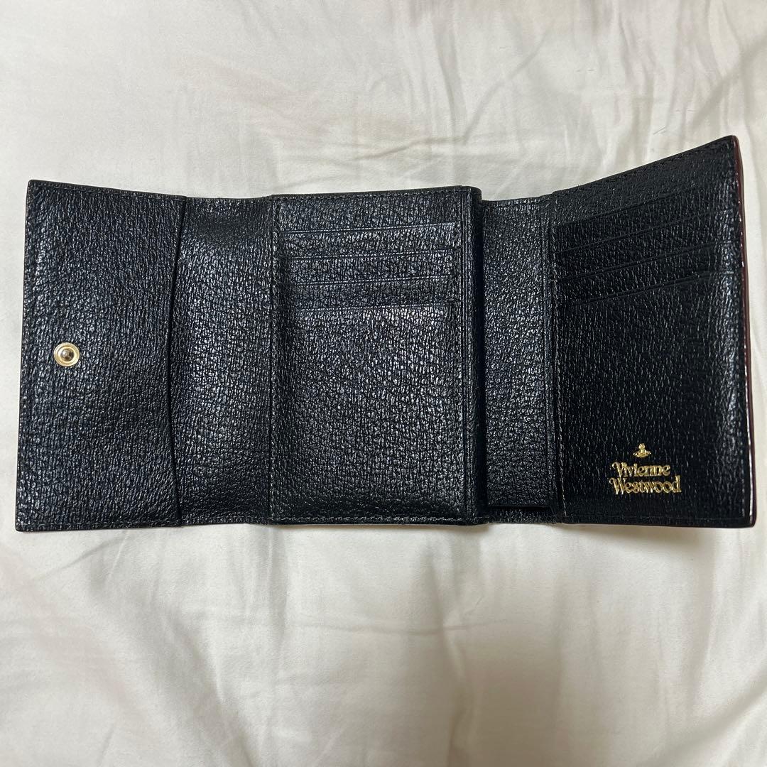 【送料無料】【Vivienne Westwood】二つ折がま口財布