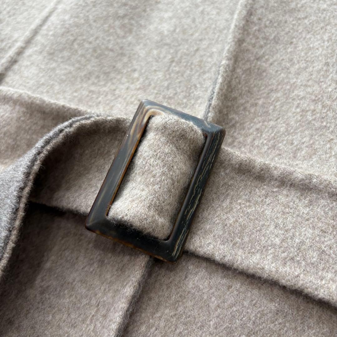 【極美品】FOXEY BOUTIQUE 現行 カシミヤ100% リバーコート L