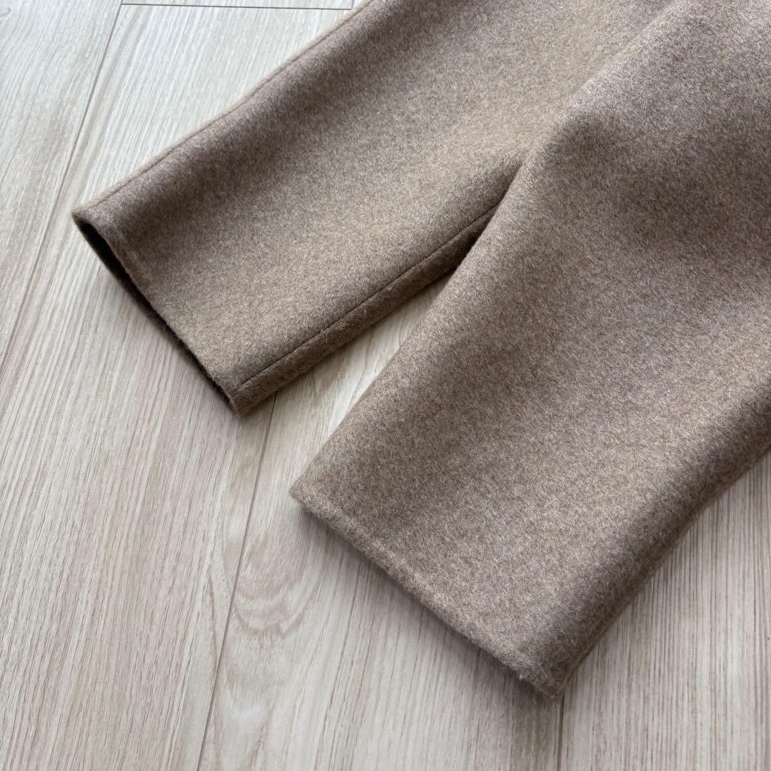 【極美品】FOXEY BOUTIQUE 現行 カシミヤ100% リバーコート L