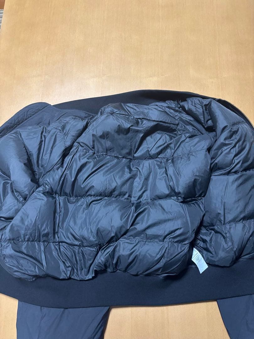 MUJI Labo 無印良品 MA-1ダウンブルゾン 黒　Lサイズ